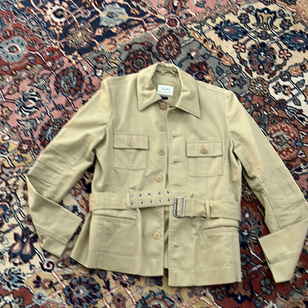 Vintage Ralph 1967 Belted Cotton Jacket